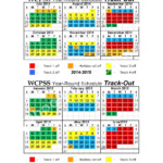 Year Round Calendar Wake County Free Calendar Template